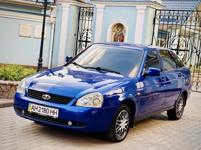 Синий ВАЗ 2172 Priora, объемом двигателя 1.6 л и пробегом 160 тыс. км за 3300 $, фото 4 на Automoto.ua
