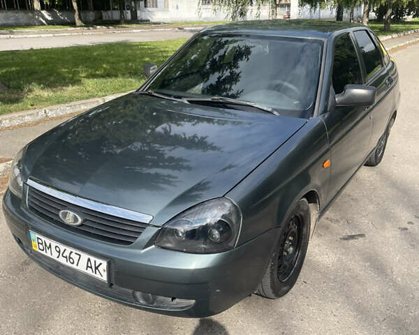 Зеленый ВАЗ 2172 Priora, объемом двигателя 1.6 л и пробегом 148 тыс. км за 2400 $, фото 1 на Automoto.ua
