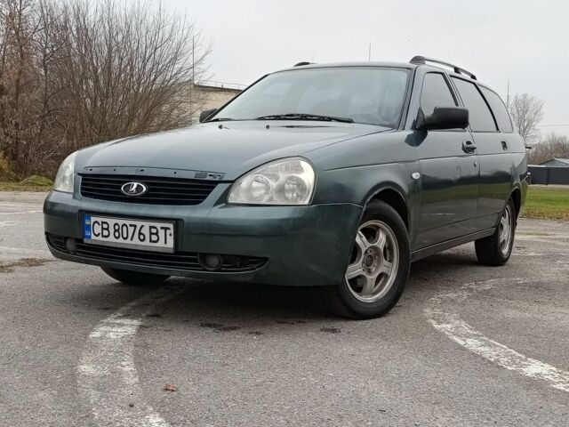 Зеленый ВАЗ 2172 Priora, объемом двигателя 1.6 л и пробегом 140 тыс. км за 2550 $, фото 1 на Automoto.ua