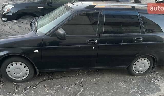 Черный ВАЗ 2173 Priora, объемом двигателя 1.6 л и пробегом 230 тыс. км за 2500 $, фото 1 на Automoto.ua