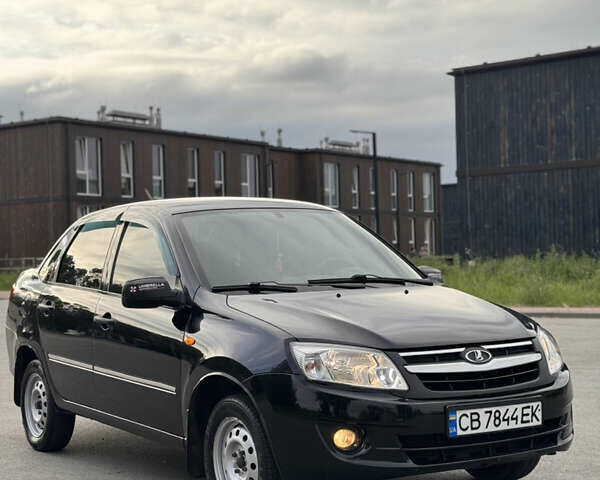 Черный ВАЗ 2190 Гранта, объемом двигателя 1.6 л и пробегом 98 тыс. км за 3250 $, фото 14 на Automoto.ua