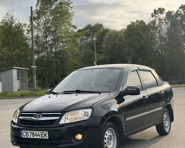 Черный ВАЗ 2190 Гранта, объемом двигателя 1.6 л и пробегом 98 тыс. км за 3250 $, фото 3 на Automoto.ua