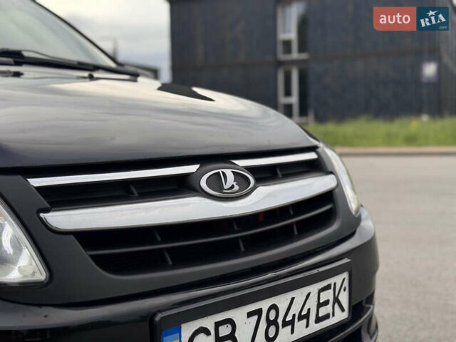 Черный ВАЗ 2190 Гранта, объемом двигателя 1.6 л и пробегом 98 тыс. км за 3250 $, фото 17 на Automoto.ua