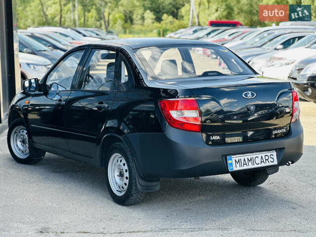 Черный ВАЗ 2190 Гранта, объемом двигателя 1.6 л и пробегом 75 тыс. км за 3700 $, фото 11 на Automoto.ua