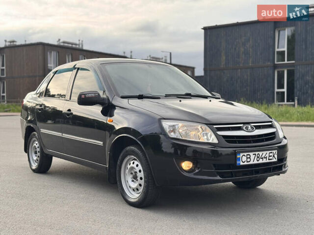 Черный ВАЗ 2190 Гранта, объемом двигателя 1.6 л и пробегом 98 тыс. км за 3250 $, фото 13 на Automoto.ua