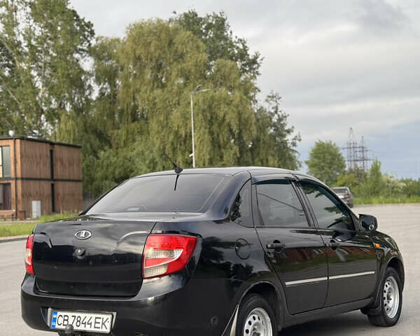 Черный ВАЗ 2190 Гранта, объемом двигателя 1.6 л и пробегом 98 тыс. км за 3250 $, фото 11 на Automoto.ua