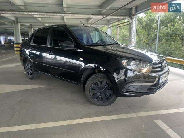 Черный ВАЗ 2190 Гранта, объемом двигателя 1.6 л и пробегом 39 тыс. км за 6500 $, фото 1 на Automoto.ua