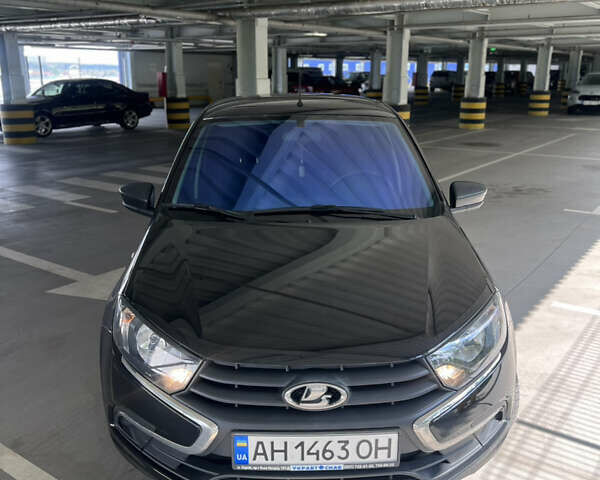 Черный ВАЗ 2190 Гранта, объемом двигателя 1.6 л и пробегом 39 тыс. км за 6500 $, фото 5 на Automoto.ua