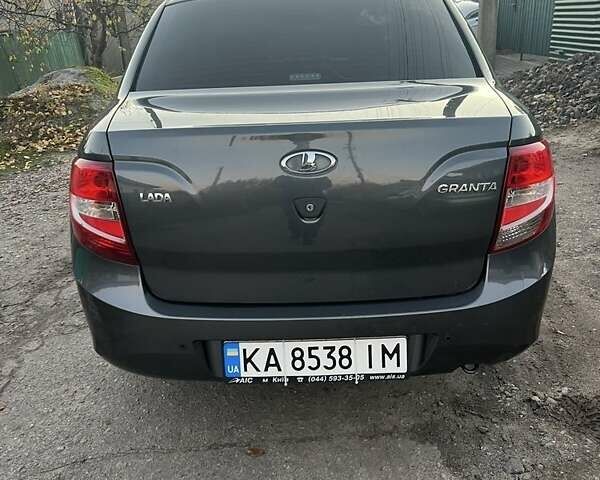Сірий ВАЗ 2190 Гранта, об'ємом двигуна 1.6 л та пробігом 75 тис. км за 4300 $, фото 3 на Automoto.ua