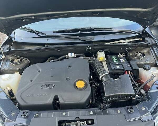 Сірий ВАЗ 2190 Гранта, об'ємом двигуна 1.6 л та пробігом 75 тис. км за 4300 $, фото 6 на Automoto.ua