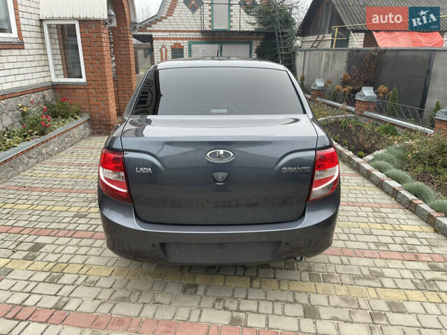 Серый ВАЗ 2190 Гранта, объемом двигателя 1.6 л и пробегом 76 тыс. км за 5390 $, фото 4 на Automoto.ua