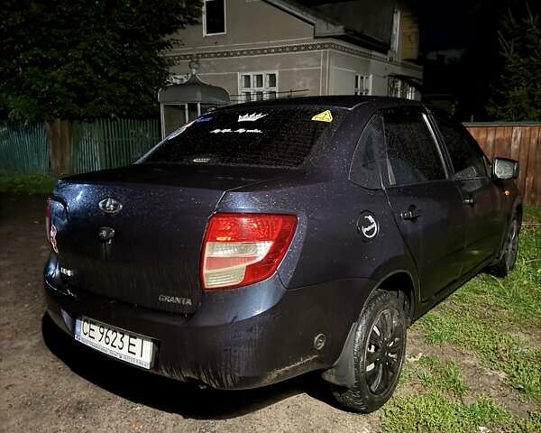 Синий ВАЗ 2190 Гранта, объемом двигателя 1.6 л и пробегом 207 тыс. км за 2600 $, фото 10 на Automoto.ua