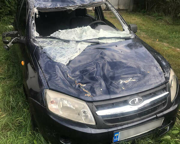 Синий ВАЗ 2190 Гранта, объемом двигателя 1.6 л и пробегом 180 тыс. км за 1200 $, фото 2 на Automoto.ua