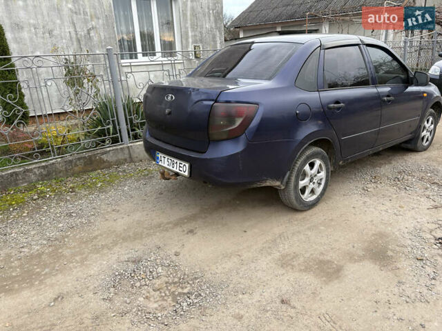 Синий ВАЗ 2190 Гранта, объемом двигателя 1.6 л и пробегом 210 тыс. км за 2500 $, фото 4 на Automoto.ua