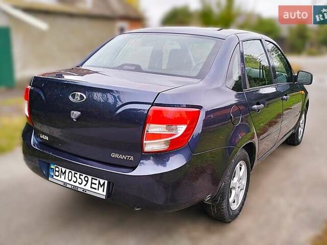 Синій ВАЗ 2190 Гранта, об'ємом двигуна 1.6 л та пробігом 102 тис. км за 3300 $, фото 7 на Automoto.ua