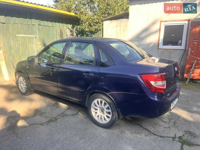 Синій ВАЗ 2190 Гранта, об'ємом двигуна 1.6 л та пробігом 84 тис. км за 5000 $, фото 16 на Automoto.ua