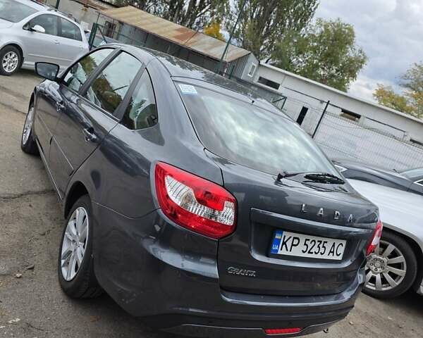 Серый ВАЗ 2192 Granta, объемом двигателя 1.6 л и пробегом 43 тыс. км за 6999 $, фото 3 на Automoto.ua
