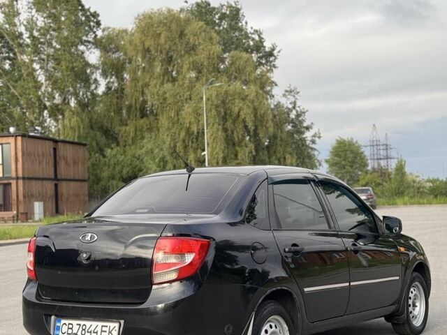 Черный ВАЗ Гранта, объемом двигателя 1.6 л и пробегом 98 тыс. км за 3250 $, фото 7 на Automoto.ua