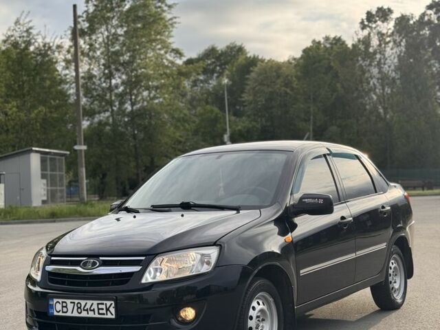 Черный ВАЗ Гранта, объемом двигателя 1.6 л и пробегом 98 тыс. км за 3250 $, фото 3 на Automoto.ua