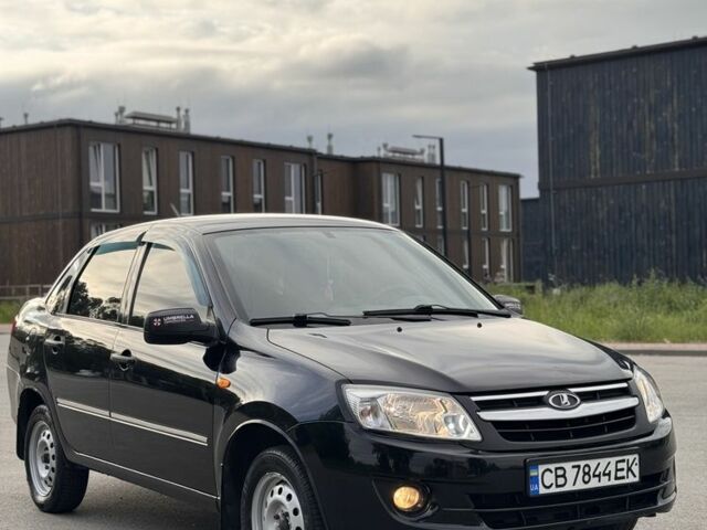 Черный ВАЗ Гранта, объемом двигателя 1.6 л и пробегом 98 тыс. км за 3250 $, фото 9 на Automoto.ua