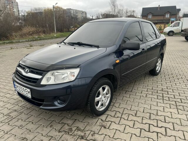 Синий ВАЗ Гранта, объемом двигателя 1.6 л и пробегом 96 тыс. км за 3800 $, фото 2 на Automoto.ua