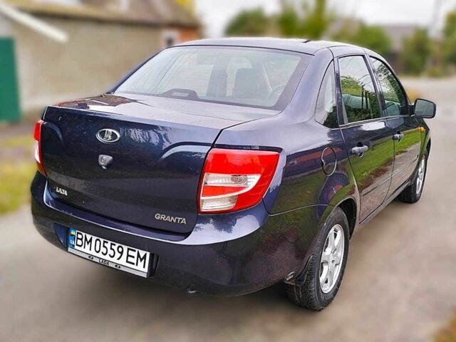 Синий ВАЗ Гранта, объемом двигателя 1.6 л и пробегом 103 тыс. км за 3300 $, фото 7 на Automoto.ua