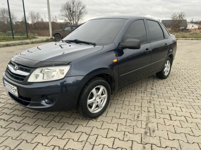 Синий ВАЗ Гранта, объемом двигателя 1.6 л и пробегом 96 тыс. км за 3800 $, фото 7 на Automoto.ua