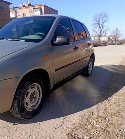 Бежевый ВАЗ Kalina, объемом двигателя 1.6 л и пробегом 195 тыс. км за 1950 $, фото 1 на Automoto.ua