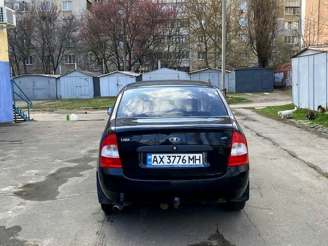 Чорний ВАЗ Kalina, об'ємом двигуна 1.4 л та пробігом 150 тис. км за 2000 $, фото 3 на Automoto.ua