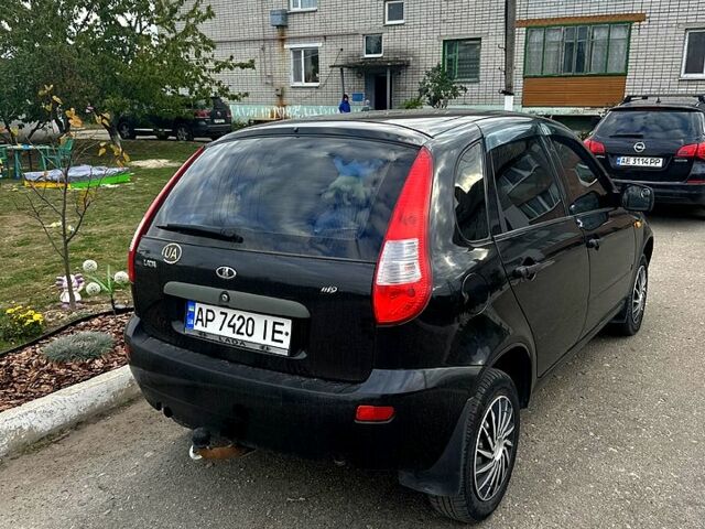 Черный ВАЗ Kalina, объемом двигателя 1.4 л и пробегом 134 тыс. км за 2200 $, фото 5 на Automoto.ua