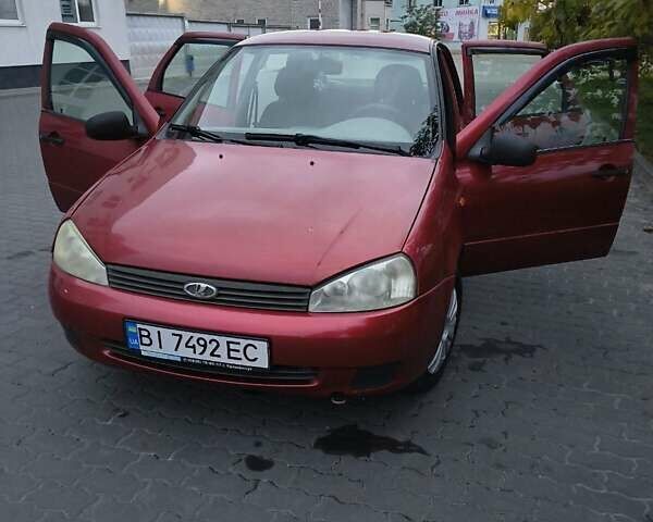 Черный ВАЗ Калина, объемом двигателя 1.6 л и пробегом 199 тыс. км за 2100 $, фото 3 на Automoto.ua