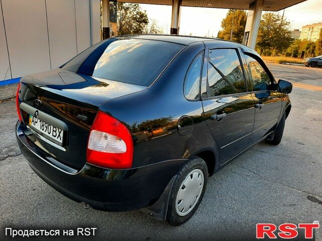 Черный ВАЗ Kalina, объемом двигателя 1.4 л и пробегом 128 тыс. км за 2850 $, фото 6 на Automoto.ua