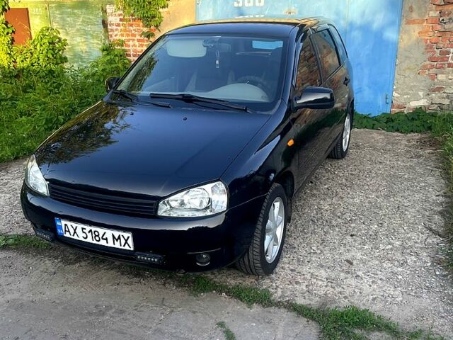Чорний ВАЗ Kalina, об'ємом двигуна 1.4 л та пробігом 145 тис. км за 3900 $, фото 2 на Automoto.ua