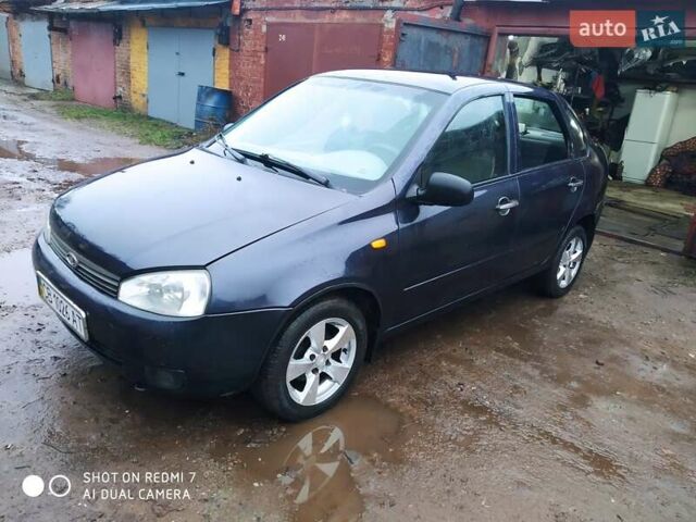 Фіолетовий ВАЗ Калина, об'ємом двигуна 1.6 л та пробігом 169 тис. км за 1900 $, фото 3 на Automoto.ua