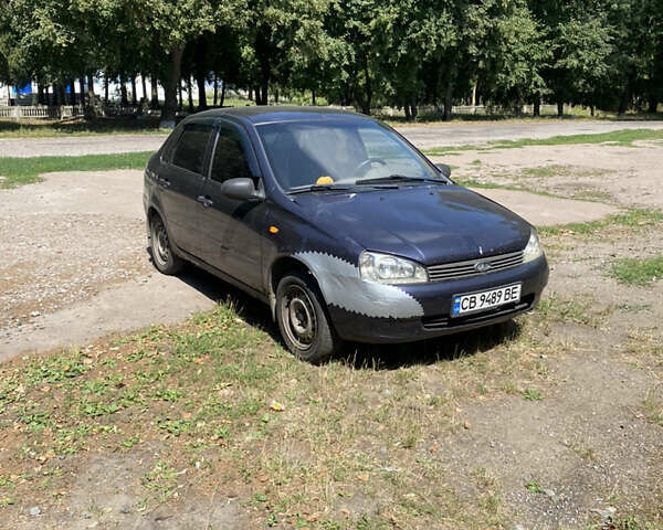 Фіолетовий ВАЗ Калина, об'ємом двигуна 1.6 л та пробігом 198 тис. км за 1377 $, фото 1 на Automoto.ua