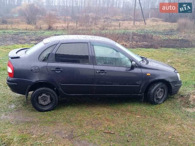 Фиолетовый ВАЗ Калина, объемом двигателя 1.6 л и пробегом 160 тыс. км за 2300 $, фото 18 на Automoto.ua