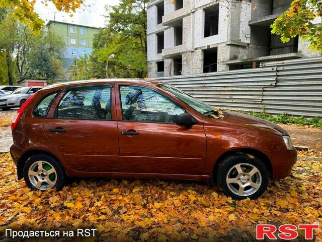 Коричневый ВАЗ Kalina, объемом двигателя 1.6 л и пробегом 157 тыс. км за 2100 $, фото 2 на Automoto.ua