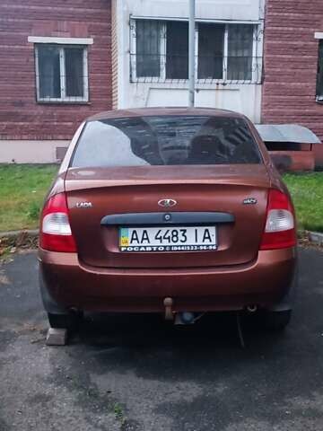 Коричневый ВАЗ Калина, объемом двигателя 1.39 л и пробегом 186 тыс. км за 850 $, фото 3 на Automoto.ua