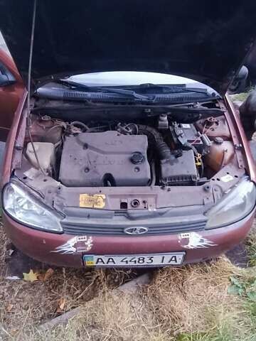 Коричневый ВАЗ Калина, объемом двигателя 1.39 л и пробегом 186 тыс. км за 850 $, фото 4 на Automoto.ua