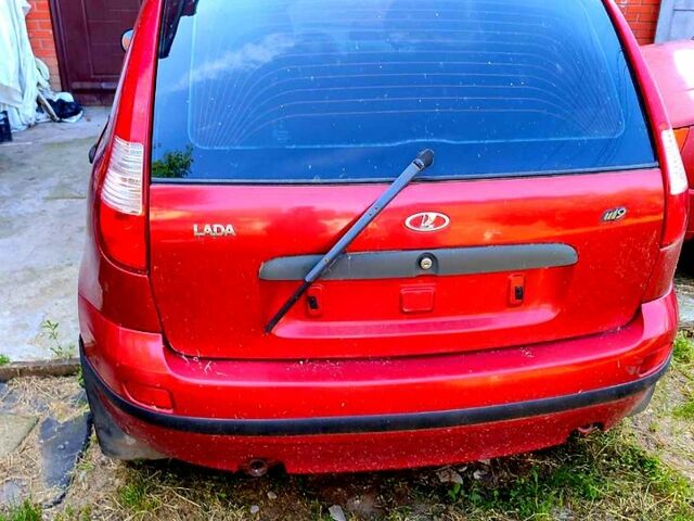 Красный ВАЗ Kalina, объемом двигателя 1.6 л и пробегом 65 тыс. км за 1500 $, фото 1 на Automoto.ua