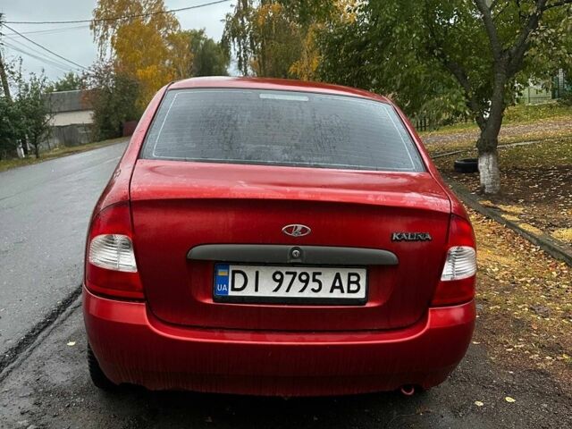 Красный ВАЗ Калина, объемом двигателя 1.6 л и пробегом 150 тыс. км за 2200 $, фото 1 на Automoto.ua
