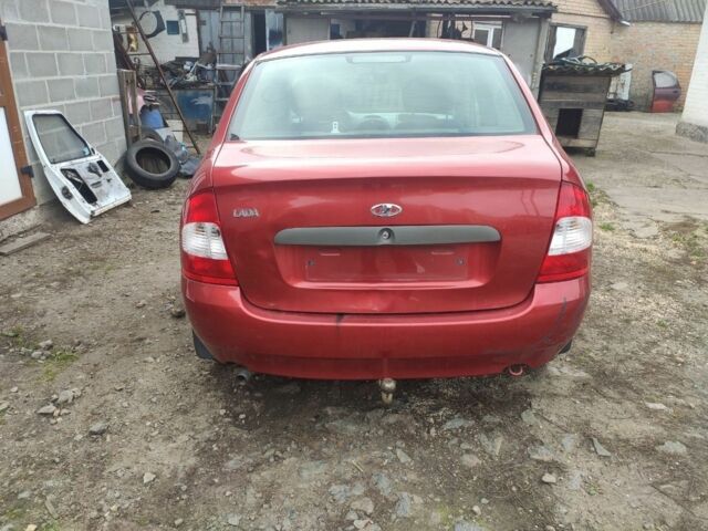 Красный ВАЗ Калина, объемом двигателя 1.6 л и пробегом 89 тыс. км за 650 $, фото 1 на Automoto.ua