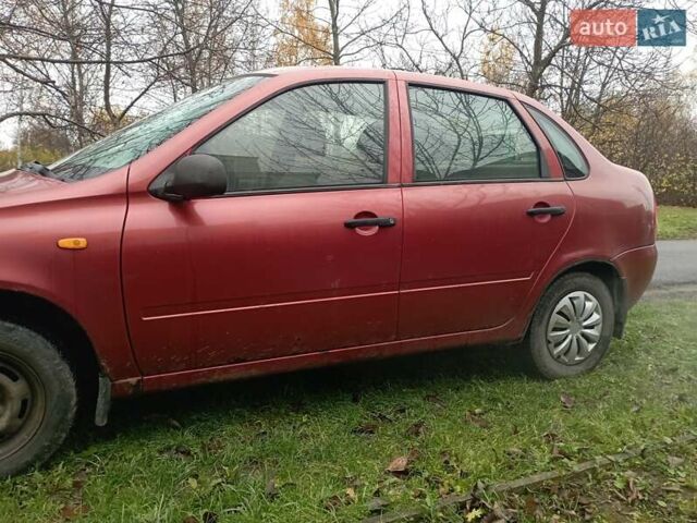 Красный ВАЗ Калина, объемом двигателя 1.6 л и пробегом 140 тыс. км за 1100 $, фото 3 на Automoto.ua