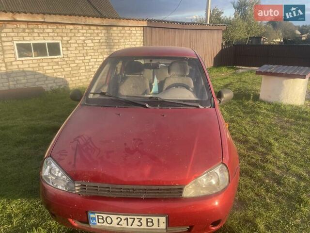 Красный ВАЗ Калина, объемом двигателя 1.6 л и пробегом 150 тыс. км за 1200 $, фото 6 на Automoto.ua