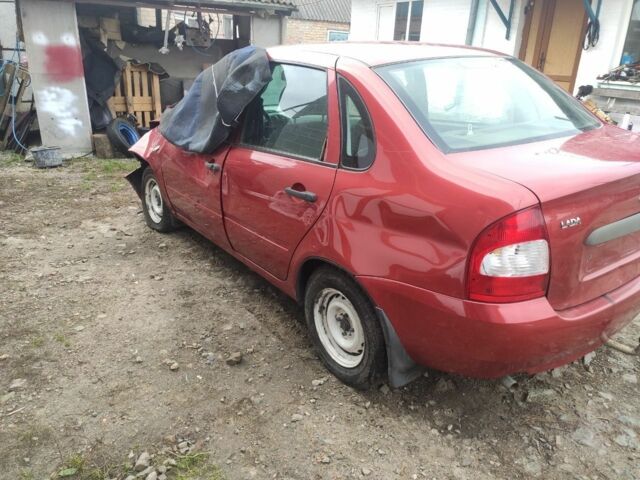 Красный ВАЗ Калина, объемом двигателя 1.6 л и пробегом 89 тыс. км за 650 $, фото 2 на Automoto.ua