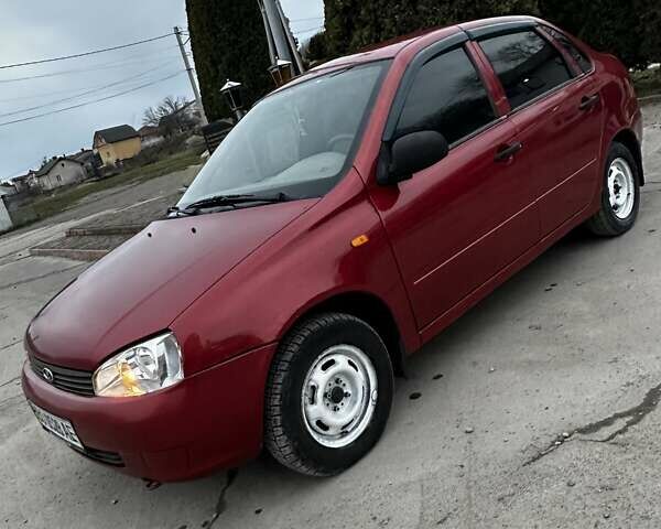 Красный ВАЗ Калина, объемом двигателя 1.6 л и пробегом 183 тыс. км за 1400 $, фото 9 на Automoto.ua