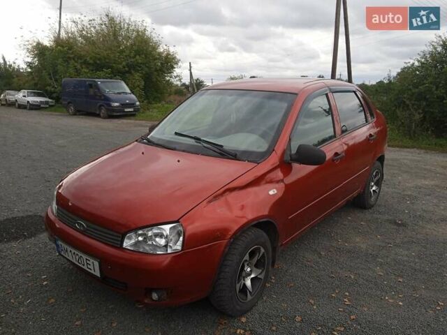 Червоний ВАЗ Калина, об'ємом двигуна 1.6 л та пробігом 180 тис. км за 1450 $, фото 4 на Automoto.ua