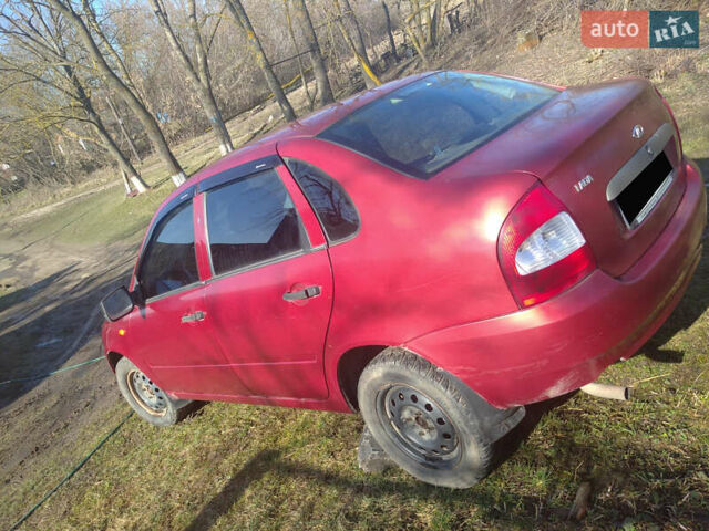 Красный ВАЗ Калина, объемом двигателя 1.6 л и пробегом 160 тыс. км за 2058 $, фото 5 на Automoto.ua