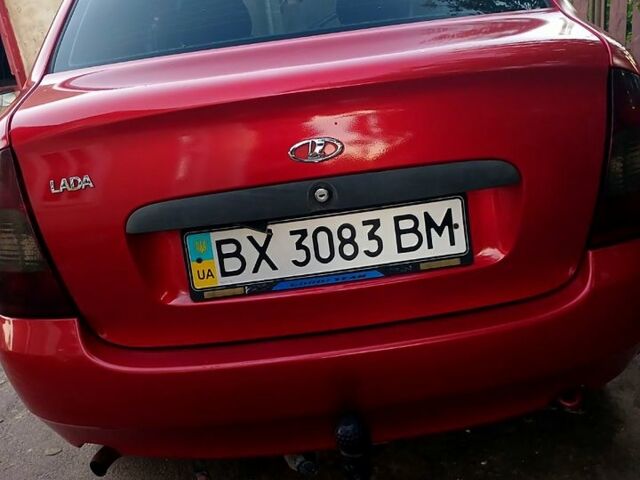 Красный ВАЗ Kalina, объемом двигателя 1.6 л и пробегом 240 тыс. км за 1300 $, фото 3 на Automoto.ua