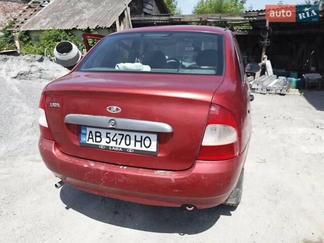 Красный ВАЗ Калина, объемом двигателя 1.6 л и пробегом 120 тыс. км за 1800 $, фото 5 на Automoto.ua